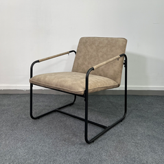 Ghế sofa đơn Amato bọc da