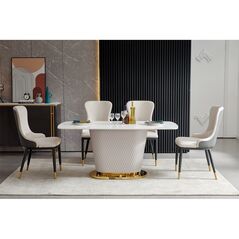 Ghế bọc nệm Matta chân thép