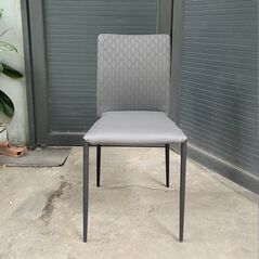 Ghế bọc nệm Plate chân thép