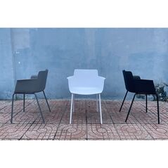 Ghế tựa Doves chân thép