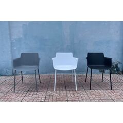 Ghế tựa Doves chân thép
