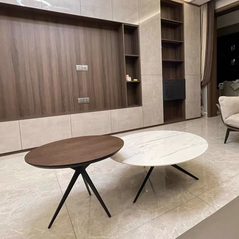 Bộ bàn trà đôi Verde chân sắt