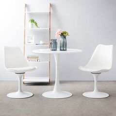 Ghế trụ xoay Tulip chân thép