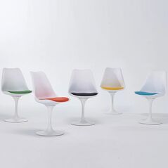 Ghế trụ xoay Tulip chân thép
