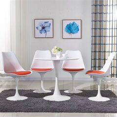 Ghế trụ xoay Tulip chân thép