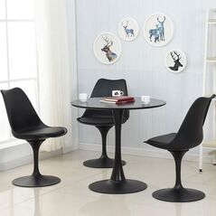 Ghế trụ xoay Tulip chân thép