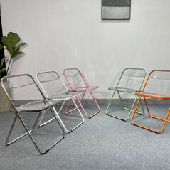 Ghế xếp nhựa trong X02 khung sắt