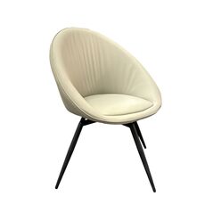 Ghế bọc nệm yên xoay Verdi chân thép