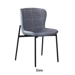 Ghế bọc da nappa Merry chân thép