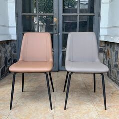 Ghế bọc nệm Fiora chân thép
