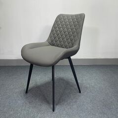 Ghế bọc nệm Diana chân thép
