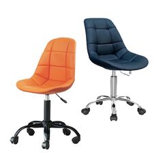 Ghế xoay bọc nệm Eames chân thép