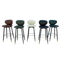 Ghế bar Pcok chân thép cố định