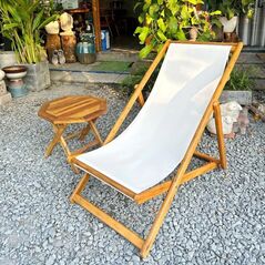Ghế võng xếp Star khung gỗ