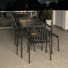 Bộ bàn vuông 2-4 ghế Timo