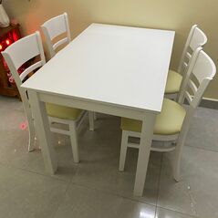 Bộ bàn ăn 4-6-8 ghế Ulsan mặt nệm