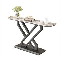 Bàn console AK068 mặt đá