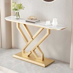 Bàn console AK068 mặt đá