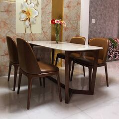 Bộ bàn ăn Concord 4-6-8 ghế Grace không tay