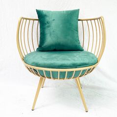 Ghế sofa đơn Gaia khung thép