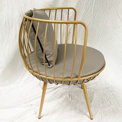 Ghế sofa đơn Gaia khung thép