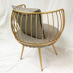 Ghế sofa đơn Gaia khung thép