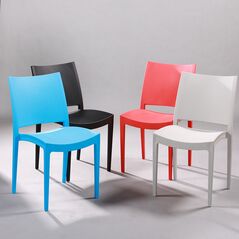 Ghế tựa Brick nhựa PP đúc