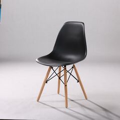 Ghế café Eames chân gỗ
