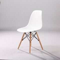 Ghế café Eames chân gỗ