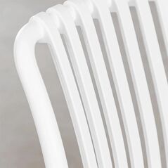 Ghế tựa Fence nhựa PP