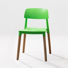 Ghế tựa Hamor lưng nhựa chân gỗGhế tựa Hamor lưng nhựa chân gỗ
