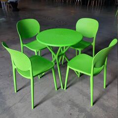 Bàn café X-ter nhựa PP đúc