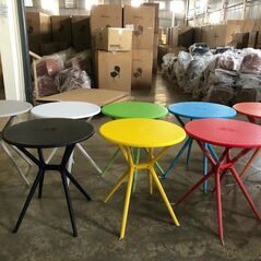 Bàn café X-ter nhựa PP đúc