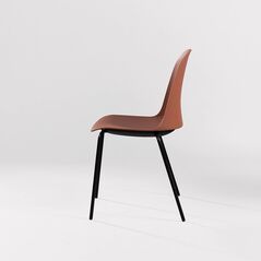 Ghế tựa Gai 01 lưng nhựa chân thép