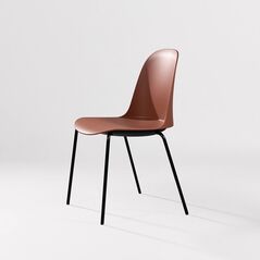 Ghế tựa Gai 01 lưng nhựa chân thép