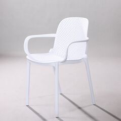 Ghế tựa Gardia nhựa PP đúc