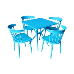 Bộ bàn ăn 2-4 ghế Requin 01 nhựa PP đúc