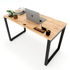 Bàn làm việc Rec-D chân thép 2.5x5