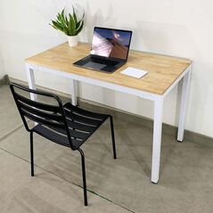 Bàn làm việc Rec-L chân thép hộp