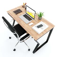 Bàn làm việc Rec-M chân thép hộp