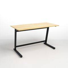 Bộ bàn Rec-Z đen và ghế Eames