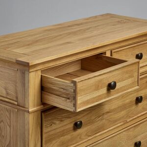 Tủ ngăn kéo 3+2 Classic gỗ sồi