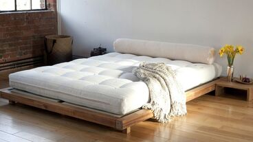 Giường gỗ kiểu nhật đang hót trên thị trường nội thất