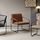 Ghế sofa đơn Amato bọc da