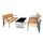 Bộ bàn ghế sofa Aldo khung thép