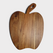 Khay thớt gỗ hình quả táo D01004