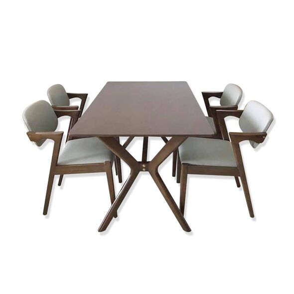 Bộ bàn ăn Mondrian 4-6-8 ghế Kai