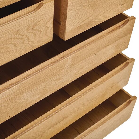 Tủ ngăn kéo 2+3 Copenhagen gỗ sồi