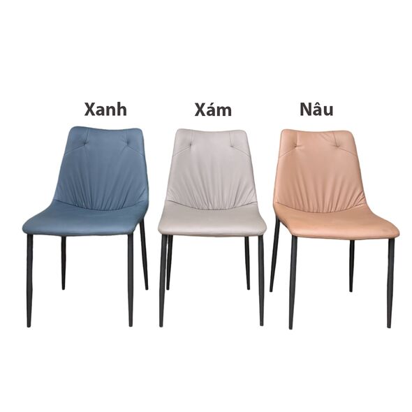 Ghế bọc nệm Ventura chân thép