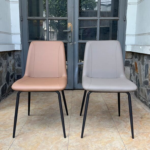 Ghế bọc nệm Fiora chân thép